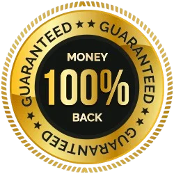 HoneyBurn Money Back Badge